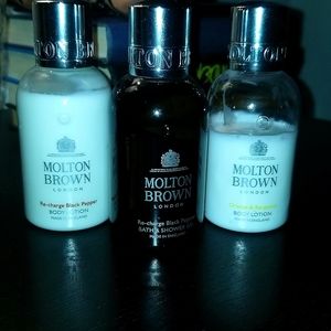 Molton Brown Bath and Shower gel and lotion bundle